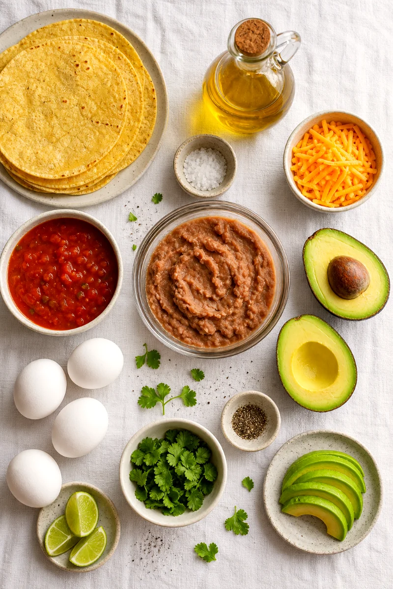huevos-rancheros-tostadas-ingredients