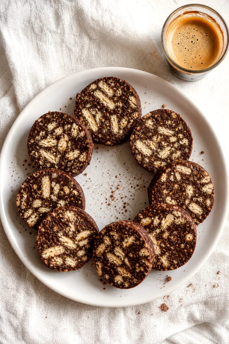 kekszszalami-top-down-sliced-dessert