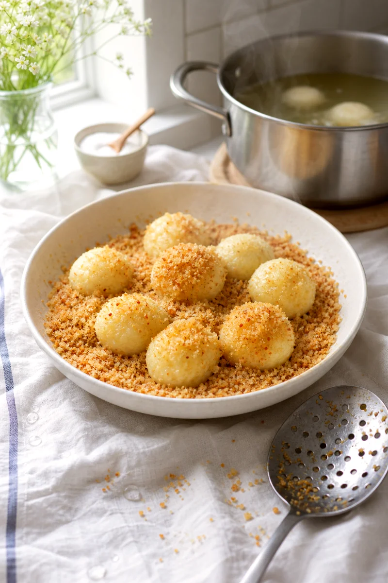 rolling-hungarian-cottage-cheese-dumplings-in-toasted-breadcrumbs