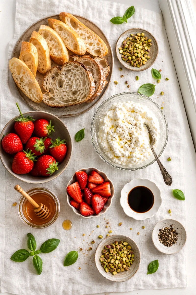 strawberry-ricotta-bruschetta-ingredients