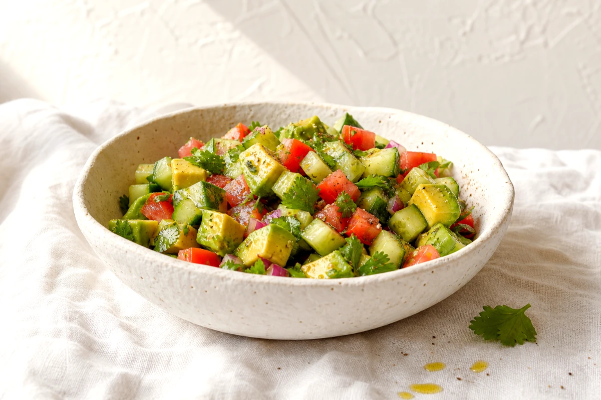 avocado-cucumber-tomato-salad