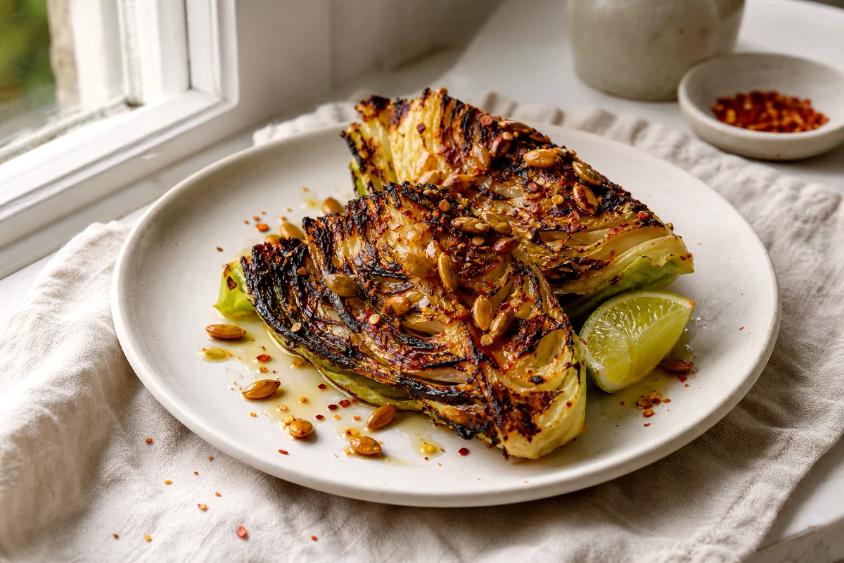 charred-cabbage-chili-lime-toasted-seeds