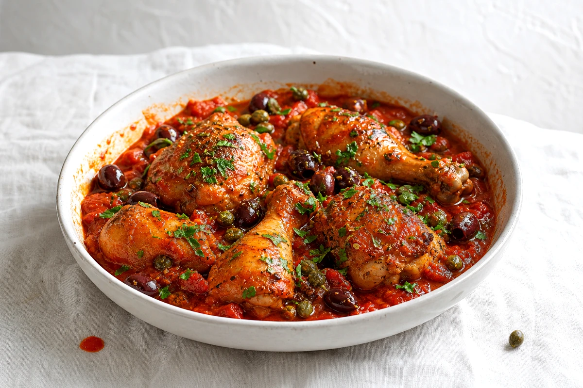 chicken-puttanesca