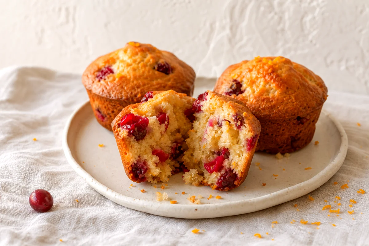 cranberry-orange-greek-yogurt-muffins