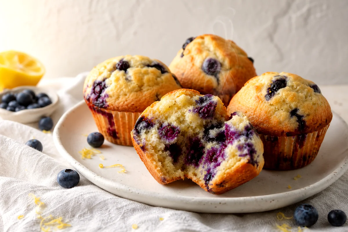 lemon-blueberry-greek-yogurt-muffins