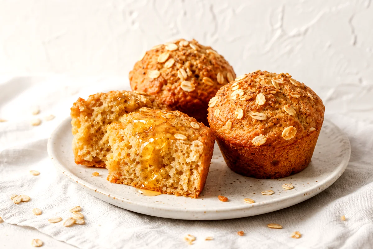 oatmeal-honey-greek-yogurt-muffins