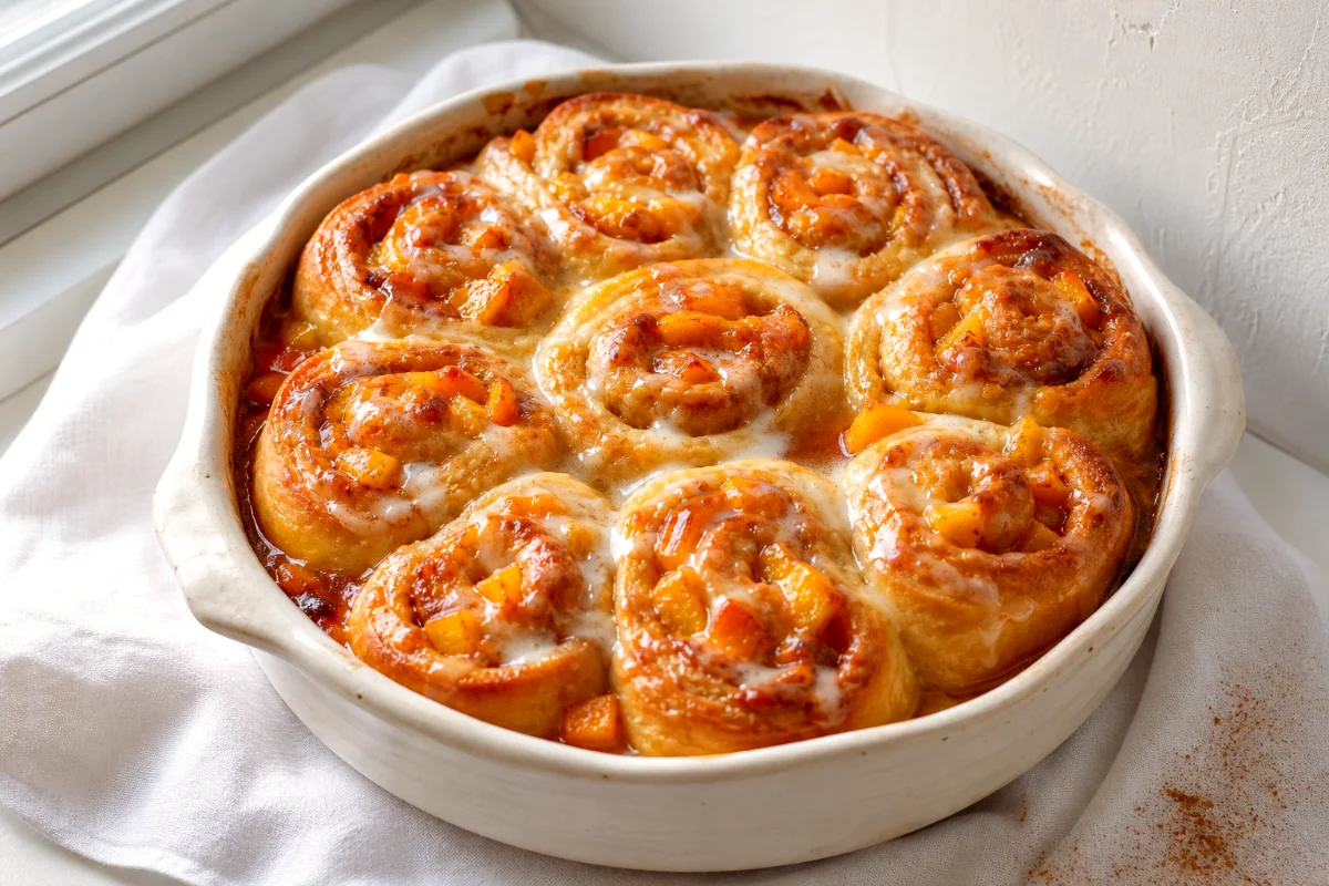 peach-cobbler-cinnamon-rolls