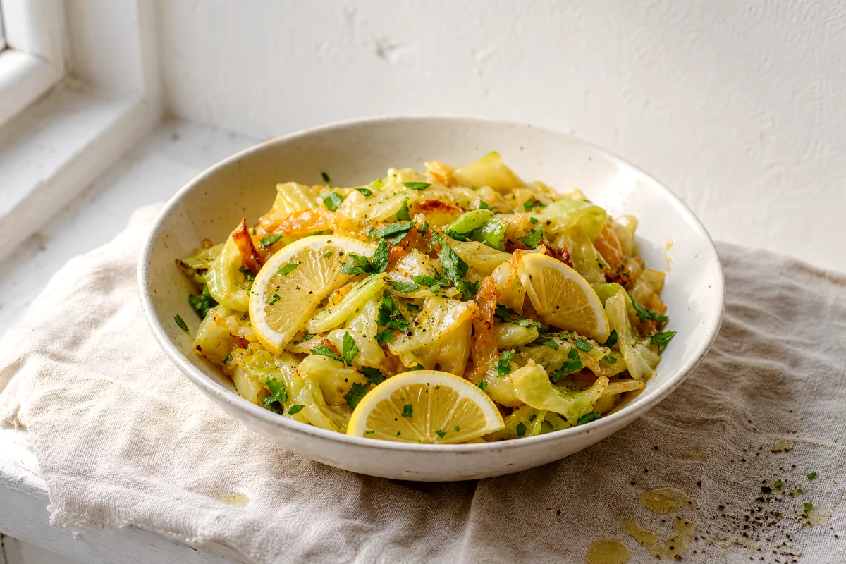 sauteed-cabbage-with-lemon-and-herbs