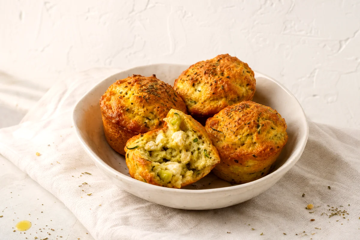savory-zucchini-herb-muffins-feta