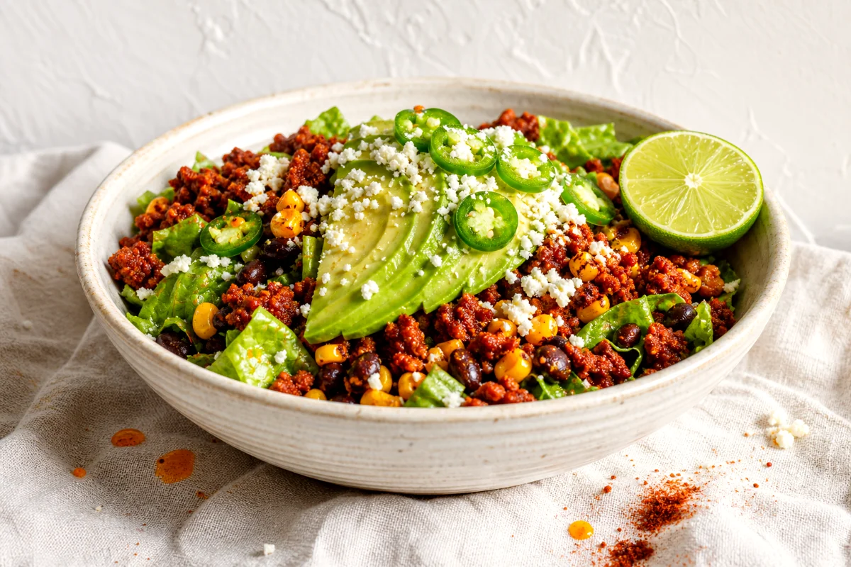 spicy-chorizo-taco-salad