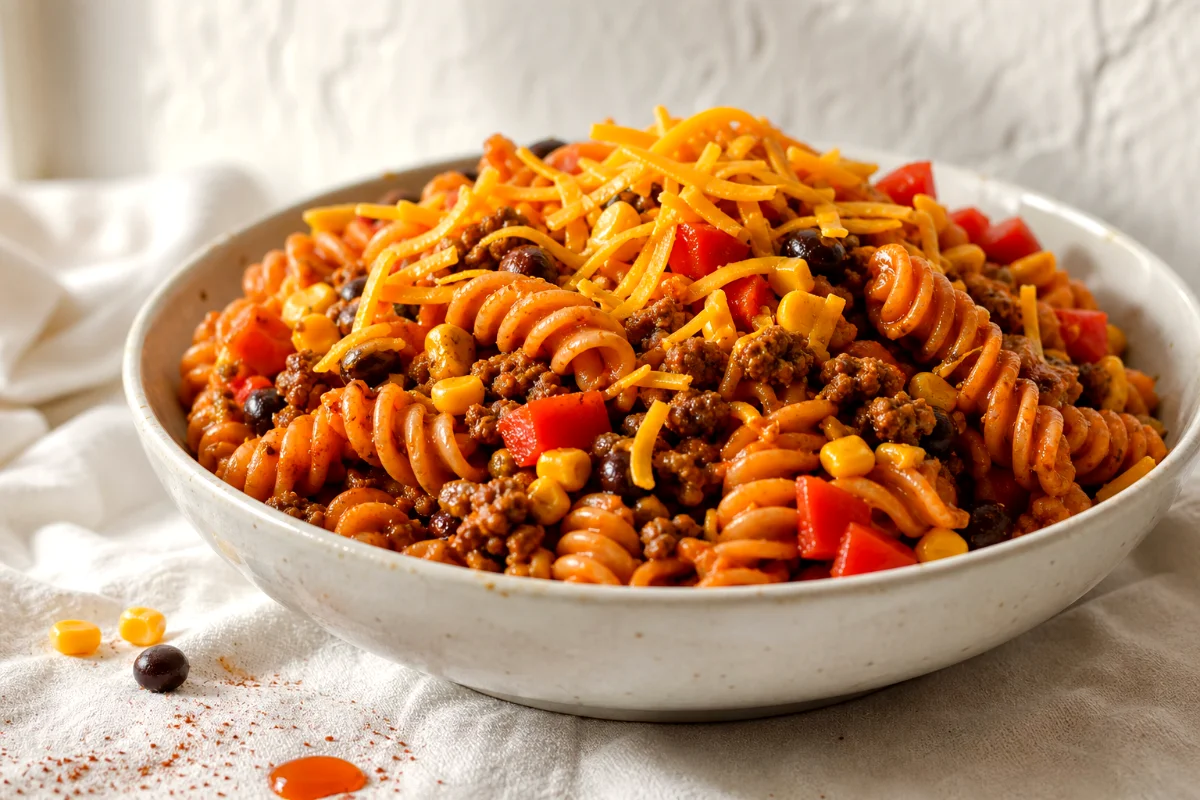 tex-mex-pasta-taco-salad-bowl