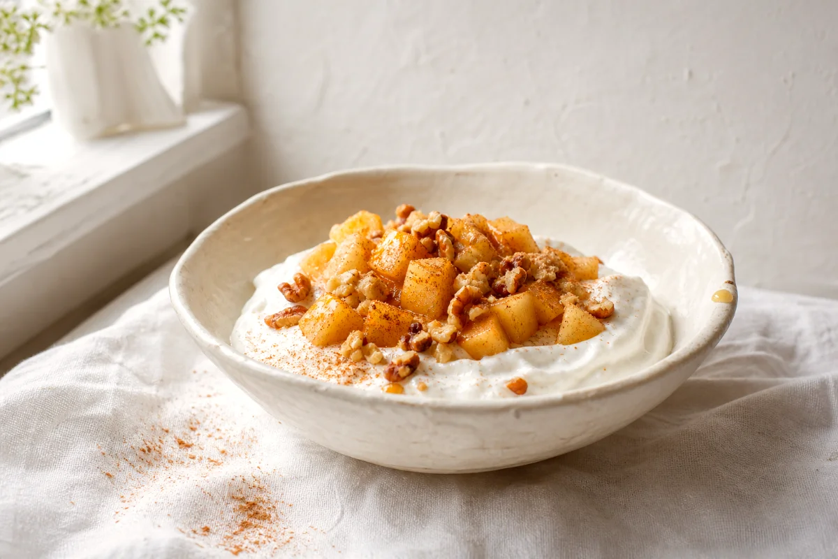 whipped-yogurt-apples-walnuts
