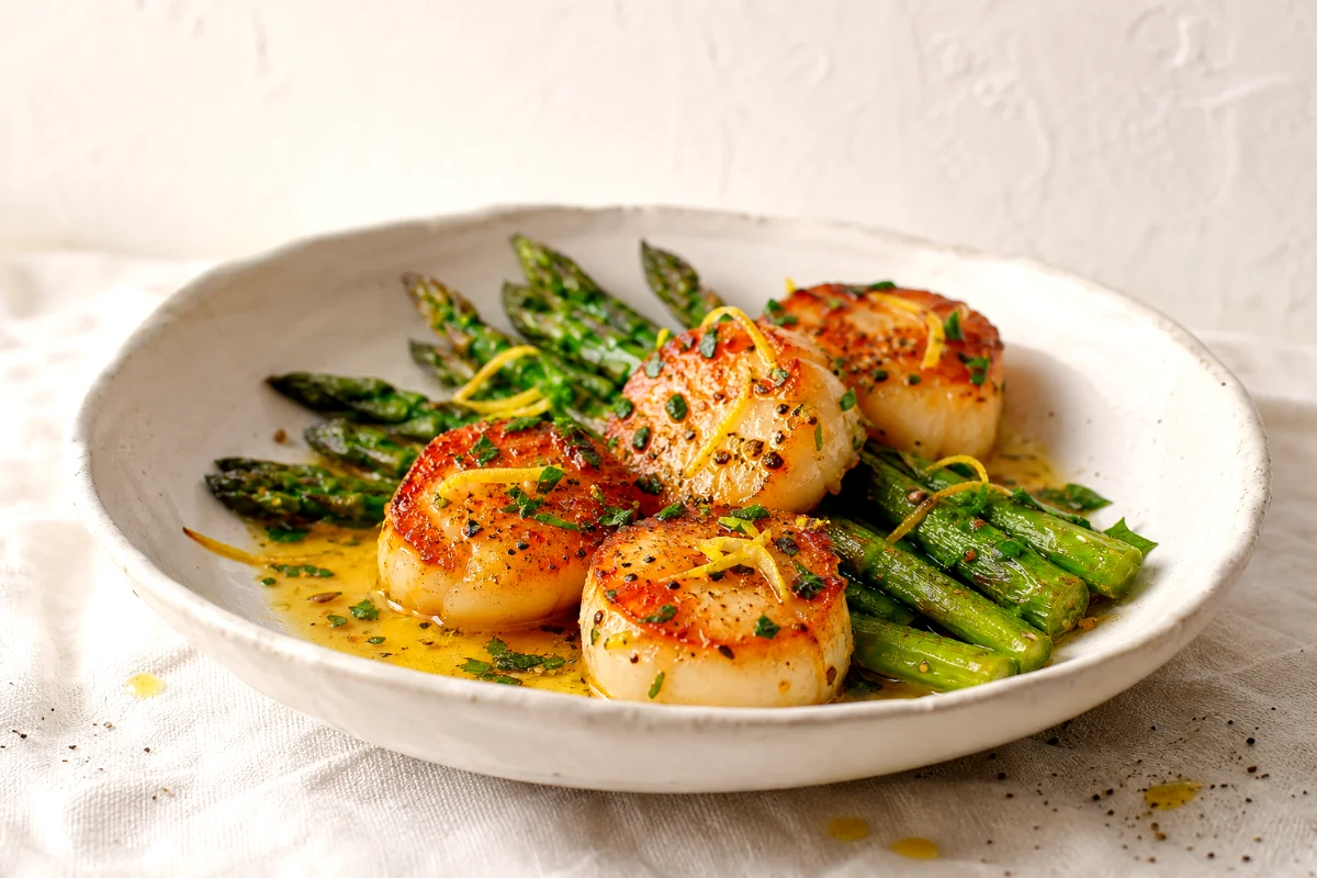lemon-herb-scallops-asparagus