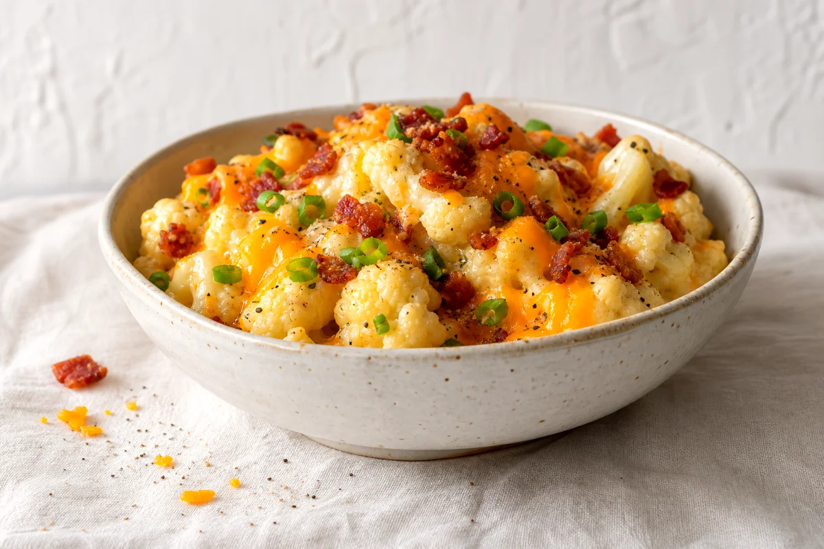loaded-cauliflower-casserole-close-up