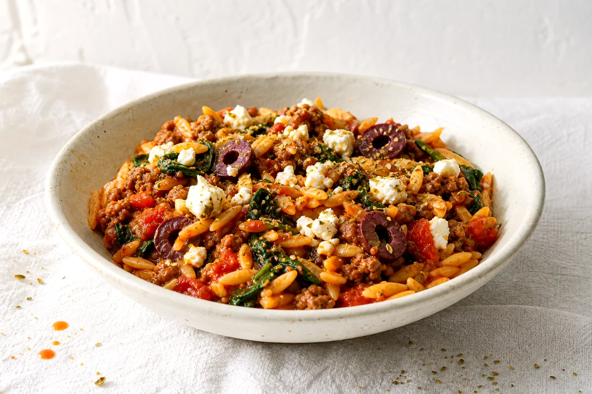 mediterranean-lamb-orzo-casserole-close-up