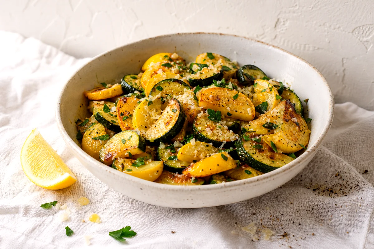 sauteed-zucchini-yellow-squash-parmesan-closeup