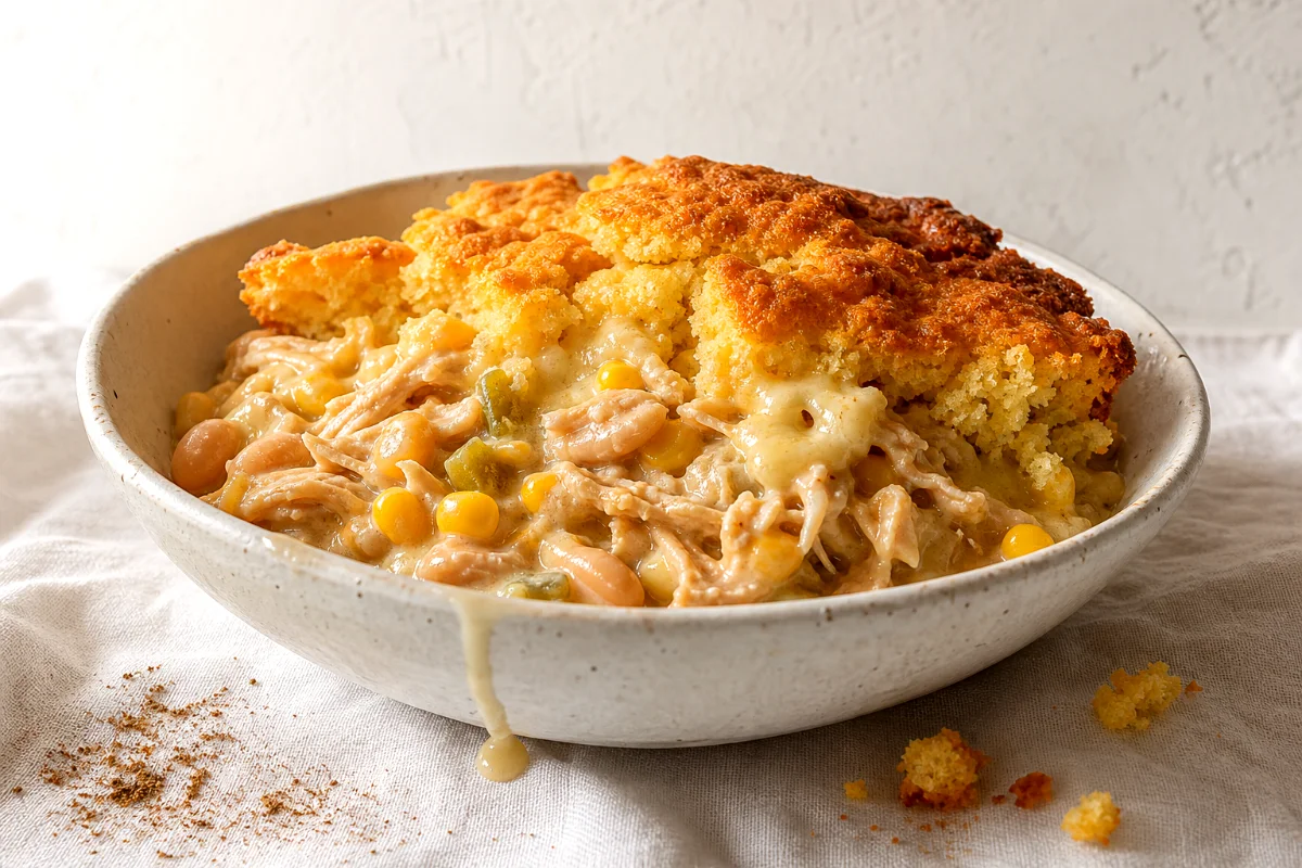 white-chicken-chili-cornbread-casserole-featured