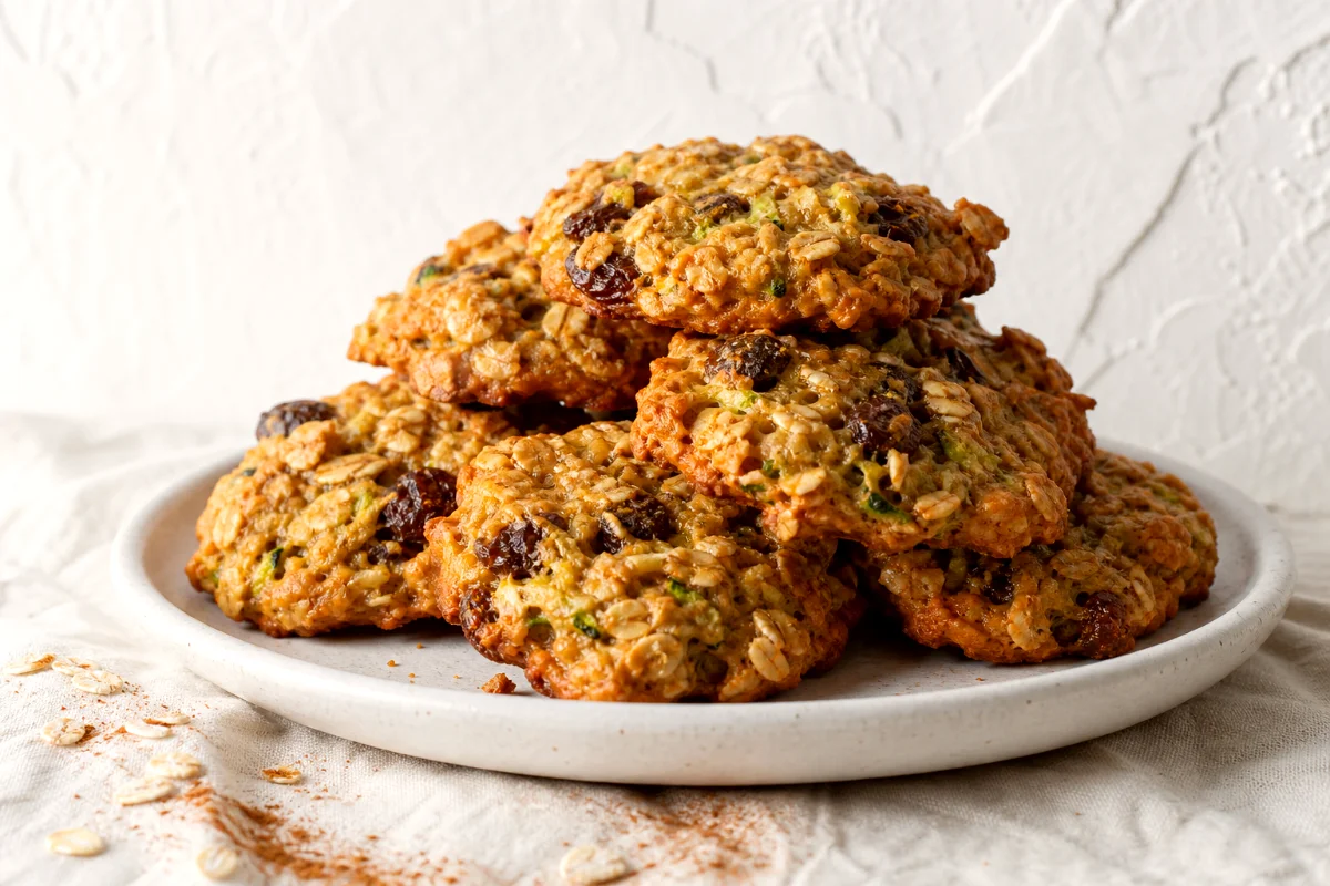 zucchini-oatmeal-breakfast-cookies-close-up